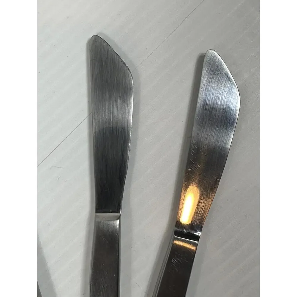 8pc Vintage Sipelia Malta Stainless Steel Dessert Knife Sheffield‎ England MCM